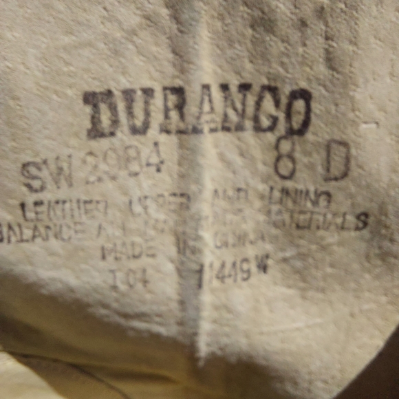 Women's Durango Western Bootie, SW2984 - Picture 7 of 16